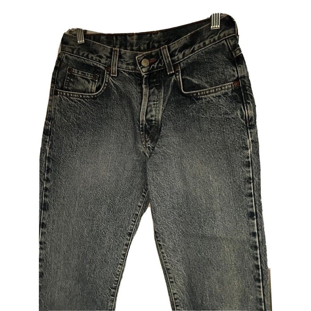 Lucky Women Blue Denim Flare Jeans 6/28 Stretch Dungarees 5 Pockets 28/32 Cotton - Picture 4 of 8